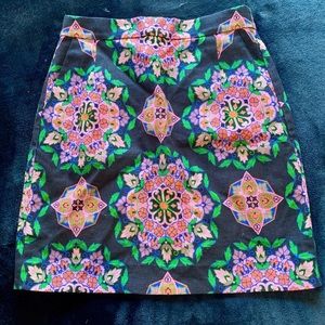 J Crew Basketweave Pencil Skirt